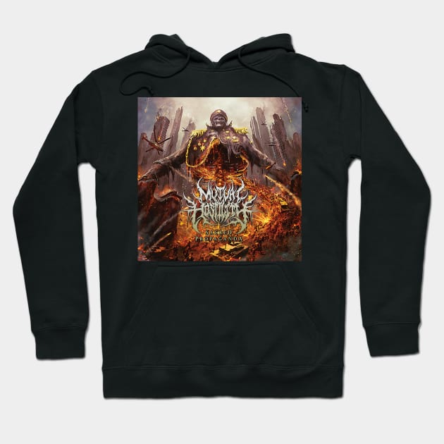 Mutual Hostility Sacred Propaganda Hoodie by Mutual Hostility 